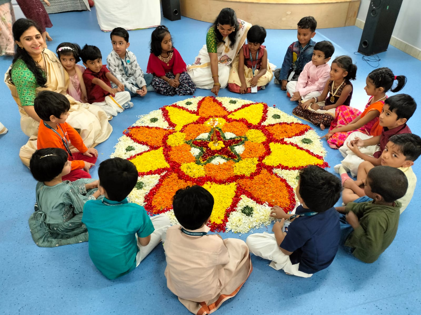 kids celebrating festival kids celebrating festival
