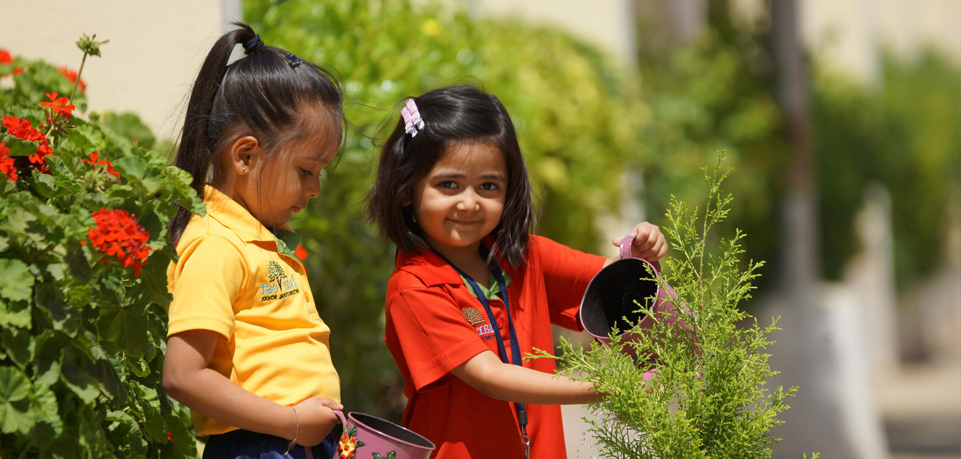 kids watering plants kids watering plants