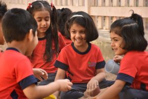Montessori classroom activity