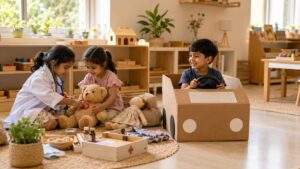 benefits pretend play for preschoolers