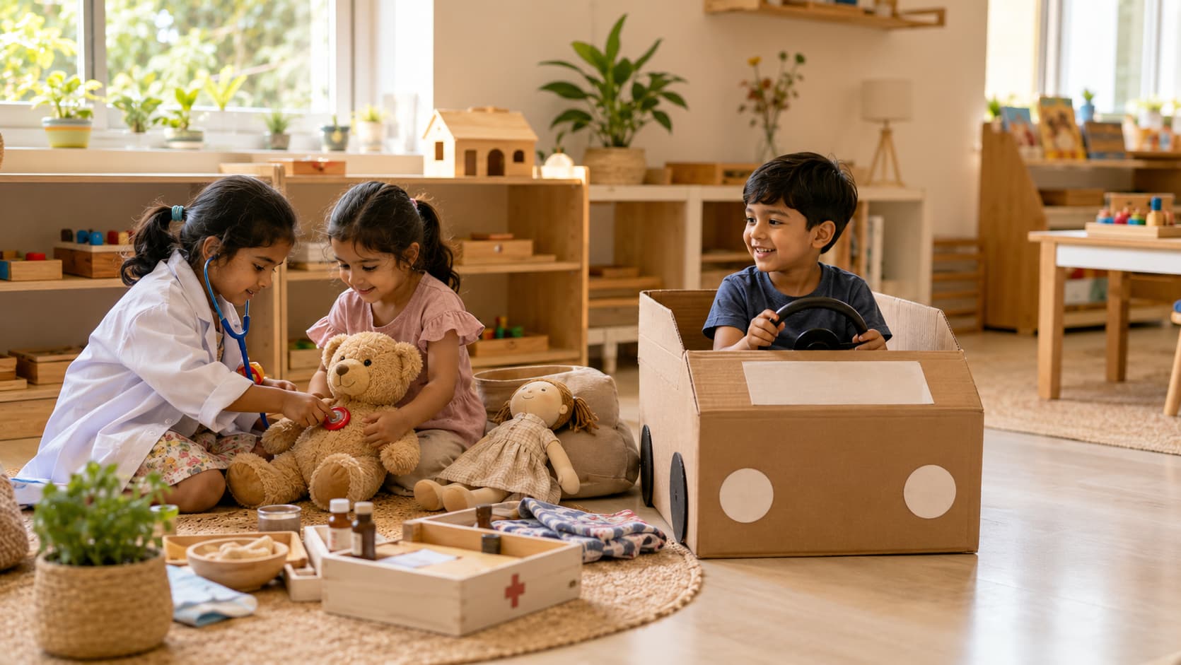 benefits pretend play for preschoolers